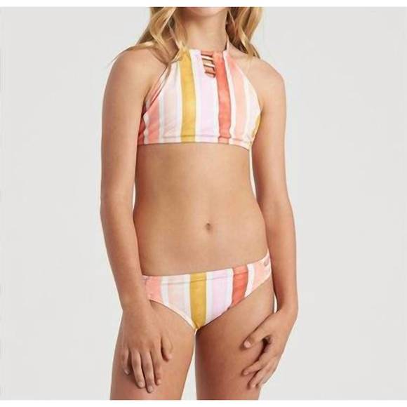Billabong Girls Warm Days High Neck Swim Set
